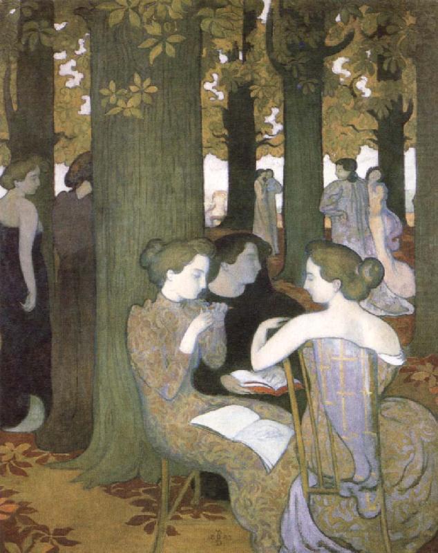 Maurice Denis The Muses or in the Park china oil painting image